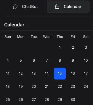 Calendar on Autopilot